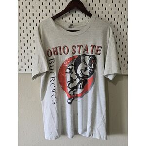 Ohio State University Buckeyes T shirt Sz XL Vtg 90s NCAA‎ Big10  Single Stitch